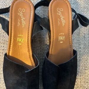 Seychelles Midnight Black Mules